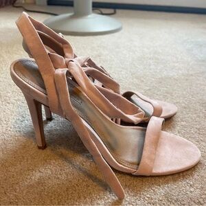 ASOS Blush Strappy Heels